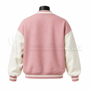 Chaqueta Bomber Varsity Unisex Personalizada, Chaqueta de Béisbol Letterman de Dos Tonos, Precio al por Mayor - Product Image 2