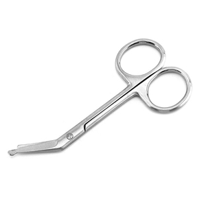 Tijeras Médicas Clase I para Enfermeras, Acero Inoxidable, Hoja Curva, Primeros Auxilios, Trauma, Vendaje, 1 Año de Garantía - Product Image 3