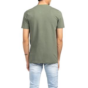 Camiseta Deportiva de Manga Corta con Cuello Redondo, 100% Algodón, Color Sólido, Transpirable, 180g, para Gimnasio, Fitness, Casual, Estilo Raglán, Diseño Personalizado para Hombre - Product Image 3