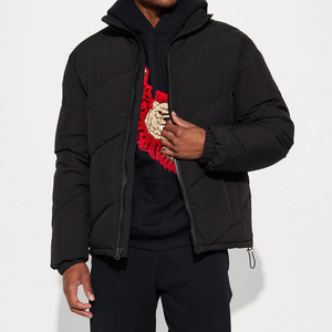 Sweat-shirt à capuche pour homme, noir, broderie lion, coupe oversize, polaire, design avant, décontracté, hiver, 100% coton, coupe-vent, respirant - Product Image 5