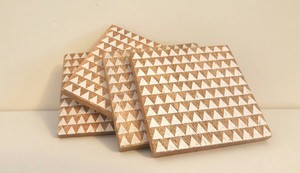 New Arrival Design Mango Wood Coaster Wooden Coaster Solid Wood Coaster Acacia Wood Coaster Place Mats at very low factory Price - Product Image 3