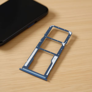 Tiroir pour carte SIM et micro SD, Redmi 9 - Bleu - Product Image 2