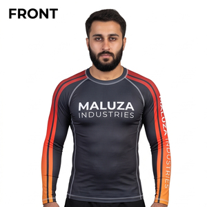 Custom Logo Unisex Short Rash Guard Swimwear Quick Dry UPF 50+ <b>Compression</b> Shirts BJJ MMA Grappling Swim Jersey Breathable 100% - Product Image 1