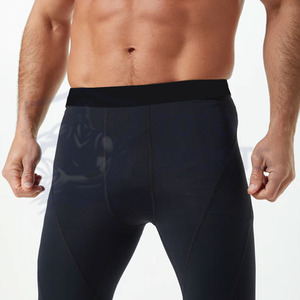 High Quality Best Service High Performance Breathable Quick Dry Gym Fitness Wear New Arrival Breathable <b>Men</b> Sports Leggings - Product Image 2