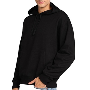Men's Regular Fit Heavyweight 100% Cotton Quick Dry Breathable Winter Hoodie Pocket Casual Streetwear High Quality <b>Thick</b> <b>Fleece</b> - Product Image 4