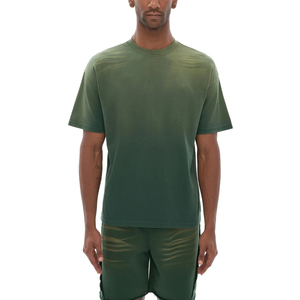 Men's Summer Vintage <b>T</b>-Shirt Oversized 100% Cotton Streetwear Shirts Breathable Quick Dry Washed <b>T</b> shirts - Product Image 1