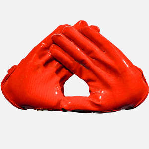 Vente directe d'usine, gants de football américain en latex sur mesure, qualité supérieure pour les jeunes, imperméables, antidérapants, compatibles avec les écrans tactiles, pour l'extérieur - Product Image 2
