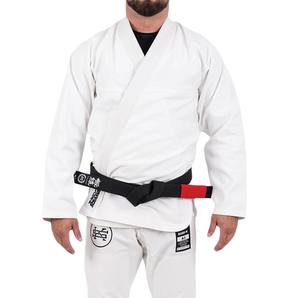 Kimono d'entraînement unisexe pour Jiu Jitsu, Taekwondo, Karaté, BJJ, coupe confortable, extensible, tissu 100% coton - Product Image 2