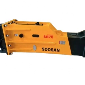 Martillo Hidráulico Amarillo para Excavadora SB70 con Caja de Cambios para Construcción y Minería de 16-21 Toneladas, 1 Año de Garantía, 1500 kg - Product Image 4