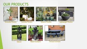 Macetas de hormigón, maceta de flores, decoración para el hogar y el jardín - Product Image 4