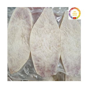 Raíz de Taro Congelada IQF en Rodajas Peladas Naturales, Empaque a Granel en Cartón, Proveedor de Exportación, Precio de Fábrica de Vietnam - Product Image 1