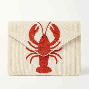 Bolso de Mano Casual Duradero con Asa de Cuentas Multicolor y Cristales de Lujo Hechos a Mano en India, Estilo Local - Product Image 3