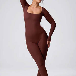 Mono Deportivo Transpirable y Personalizado para Mujer, Estilo Bodycon, Sexy, para Yoga y Fitness, con Servicio OEM - Product Image 6