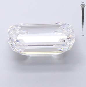 Diamante Cultivado en Laboratorio con Certificación IGI, Corte Esmeralda de 5.03 CT, Color D, Claridad VVS1, CVD LG 766624295, ROYAL GEMS para Joyería - Product Image 2