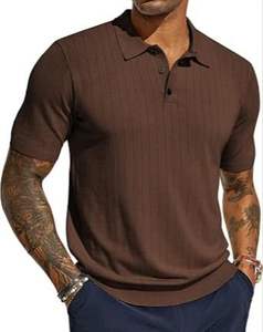 Polo de Diseño Sólido y Resistente para Hombre, Colección de Verano, Polo Básico Importado, Polo Liso en Tallas Grandes, Venta al Por Mayor - Product Image 2