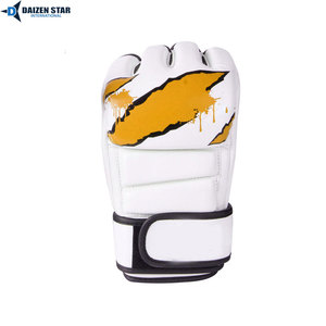 Guantes de MMA de Cuero DAIZEN STAR INTERNATIONAL con Cierre de Gancho y Bucle para Adultos - Product Image 3