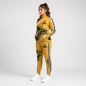 Chándal Deportivo para Mujer con Cuello Alto, Secado Rápido, Transpirable y Cómodo, Modelo 2026, Servicio OEM al por Mayor, Material Puro - Product Image 4