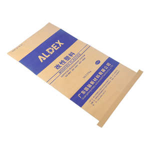 Bolsa Tejida Laminada de Papel Kraft para Empaque a Granel y Envío de Exportación 25kg 50kg, Refuerzo Superior, Forro de PE Opcional - Product Image 5