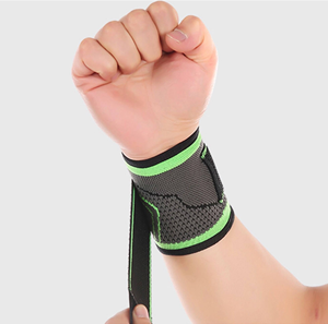 Muñequeras Profesionales para Gimnasio, para Levantamiento de Pesas, Entrenamiento de Fuerza, Peso Muerto, Press de Banca y Soporte para las Manos - Product Image 1