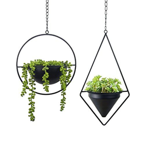 Wholesale Modern Metal Hanging Pots Wall And Planter For Trailing <b>Plants</b> Eco-Friendly Style Decorative Planter For Hot Sale - Product Image 2