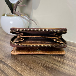 Hot Selling Zipper Coin <b>Bag</b> Cowhide Genuine Leather <b>Small</b> Coin Purse 2024 New Arrived Mini <b>Bag</b> Womens <b>Change</b> Purses - Product Image 6