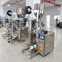 Petite machine à emballer remplissante de feuilles de pesage vertical Machines d'emballage multifonctions pour scellage de sachets de thé en poudre d'épices en bâton