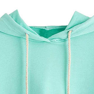 Hoodies courts tendance pour le quotidien, style streetwear, vêtements à la mode - Product Image 3