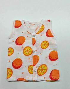 ชุดรอมเปอร์เด็กอ่อน Oaptimo Summer ผ้ามัสลินคอตตอน 100% แบบไม่มีแขน สายรัดเอว มีกระเป๋า สีพื้น เป็นมิตรกับสิ่งแวดล้อม ซักได้ ชุดบอดี้สูทสำหรับเด็กทั้งชายและหญิง - Product Image 1