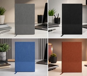 Luxury Textured Cover Notebook with Secure Strap Closure Stylish Fabric Journal Diary for Corporate & Daily Use Luxury Dairy - Product Image 2