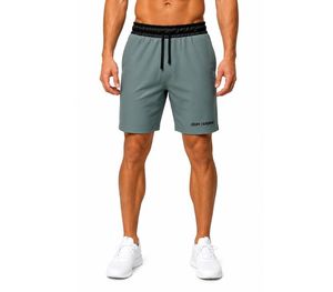 Mens 100% Polyester Eco-Friendly Canvas <b>Stretch</b> <b>Shorts</b> Breathable Solid Casual Gym Running & Training Wear for Men - Product Image 1