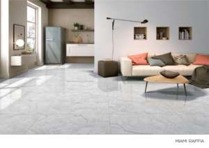 Carreaux de porcelaine émaillée polie 600x1200mm, grand format, haute brillance, pour revêtement de sol et mur, pour intérieur résidentiel et commercial moderne - Product Image 3