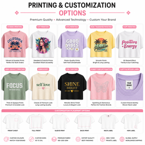 เสื้อครอปท็อปผู้หญิง แขนสั้น คอกลม ลาย Kindness Wins ผ้าฝ้ายแท้ 100% ระบายอากาศได้ดี สวมใส่สบายๆ สำหรับฤดูใบไม้ผลิและฤดูร้อน น้ำหนัก 180 กรัม - Product Image 6