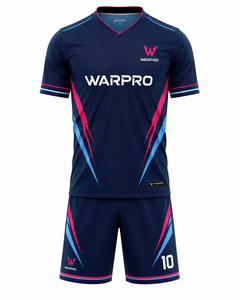 Conjunto de Camiseta y Pantalones Cortos de Fútbol Elite, Ropa Deportiva Ligera de Secado Rápido, Uniforme de Fútbol Masculino, Equipación Moderna para Equipo, 100% Poliéster - Product Image 1