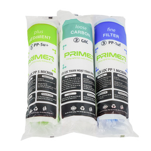 Top Selling <b>PRIMER</b> Stage 123 Coarse filter OEM/ODM Service hot selling RO Water Filter Set for water purifier Popular Item - Product Image 6