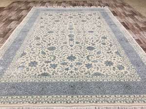 Alfombra de Lana Tejida a Mano de Calidad de Exportación, Diseño Oriental Rojo, Acabado Suave, para Sala de Estar o Dormitorio - Product Image 4