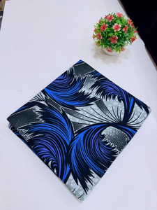 Tela de algodón estampada con cera de Adís Abeba para mujer, últimas tendencias en Ankara 2025, tela de algodón y lazos para prendas y ropa. - Product Image 6