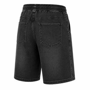 Pantalones Cortos Bermuda Casuales de Color Sólido para Hombre, Cintura Media, Cordón Ajustable, Tejido de Lona, Transpirables, Ecológicos, de Secado Rápido, MOQ Bajo - Product Image 6