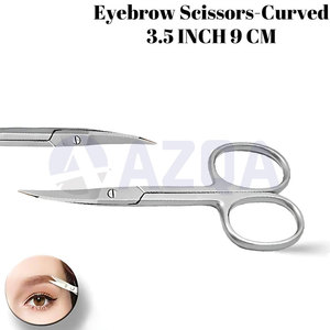 Juego de Tijeras para Cutículas de Acero Inoxidable, Rectas y Curvas, con Punta Afilada y de Seguridad, Herramientas de Manicura - Product Image 3