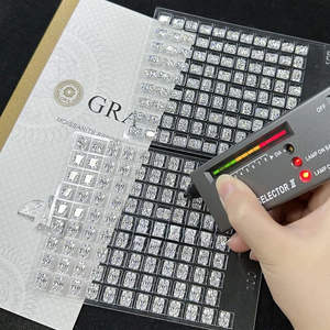 Diamant de laboratoire blanc certifié IGI, taille radiant, couleur D, 1 carat, pierre libre, forme radiant 3MM, à vendre avec CONCEPTION - Product Image 2