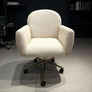 Silla de oficina giratoria de diseño moderno a precio de fábrica, ergonómica con altura ajustable - Product Image 1