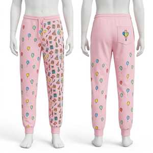 Vibrant Full Print Sublimated Joggers Winter Custom Design <b>Track</b> <b>Trousers</b> - Product Image 1