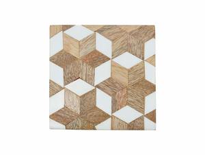 Sous-verres élégants et classiques en os incrusté faits à la main, napperons de table élégants et durables pour la maison, protégeant les surfaces avec un savoir-faire artisanal - Product Image 5