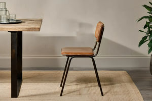 Chaises de salle à manger en cuir très demandées, de qualité supérieure, en cuir pleine fleur, modernes, pour restaurant, maison, cuisine, café, usage quotidien - Product Image 3