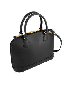 Sacs à bandoulière pour femmes 2026 de haute qualité en cuir véritable, entièrement noirs, avec fermetures éclair, souples et élégants, logo personnalisé, fabricant OEM en gros - Product Image 4