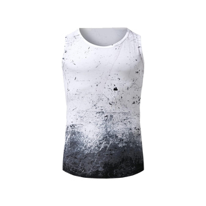 Débardeur décontracté en maille respirante pour homme, coupe ample, sans manches, pour la gym, le fitness, l'entraînement au basketball - Polyester/Coton, séchage rapide - Product Image 6