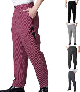 Pantalon de Chef Unisexe en Coton de Haute Qualité avec Ceinture Élastique – Uniforme Confortable pour Professionnels de la Restauration (Hôtellerie, Bar, Restaurant) - Product Image 1