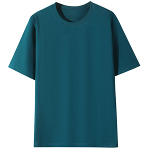 เสื้อยืดคอกลมแขนสั้นทรงหลวมผ้าฝ้ายหนา 260 กรัม ราคาโรงงานบังกลาเทศจีน รับสกรีนโลโก้ เสื้อยืดสำหรับชุดยูนิฟอร์มทำงาน - Product Image 5