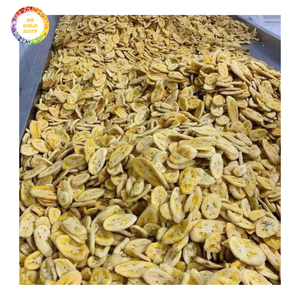 Délicieuses chips de banane, collation de banane séchée croustillante, couleur dorée, texture croquante, approvisionnement en vrac - Product Image 1