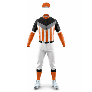 Custom 2026 Summer Sale <b>Baseball</b> Uniform High Quality Polyester/Spandex Uniform Breathable Softball Uniform Sports Kits Adults - Product Image 3