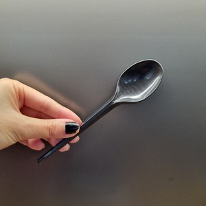 Cuillères en plastique jetables de style moderne, 15 cm/21 cm, pour fêtes, restaurants, restauration rapide, à emporter, prix bas - Product Image 1